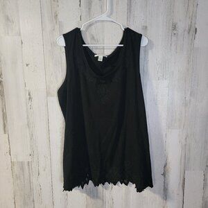 NWT Kenneth Cole Reaction Plus Size Sleeveless Blouse